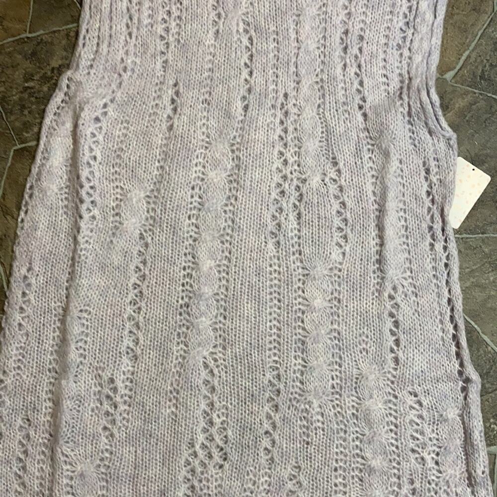 NWT Free People Pirouette Tunic in Sugar Cloud Combo Sz XS/S - Picture 8 of 12